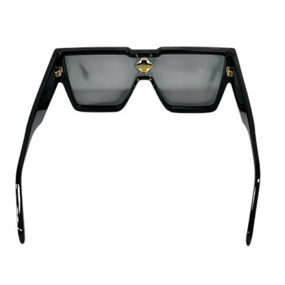 Louis Vuitton Sunglasses Eyewear Cyclone Monogram Flower Swarovski Black — view 4