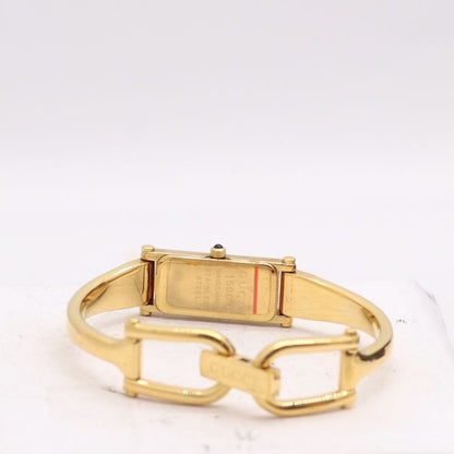 Gucci Quartz Bangle Watch White Shell Dial — view 4