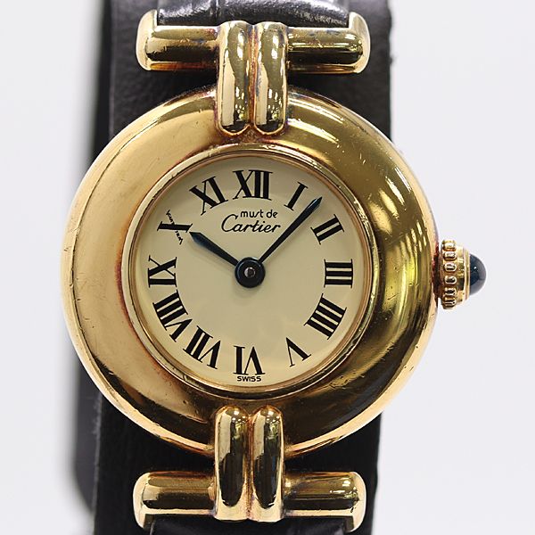 Cartier Must Colise Quartz Ivory Dial Watch