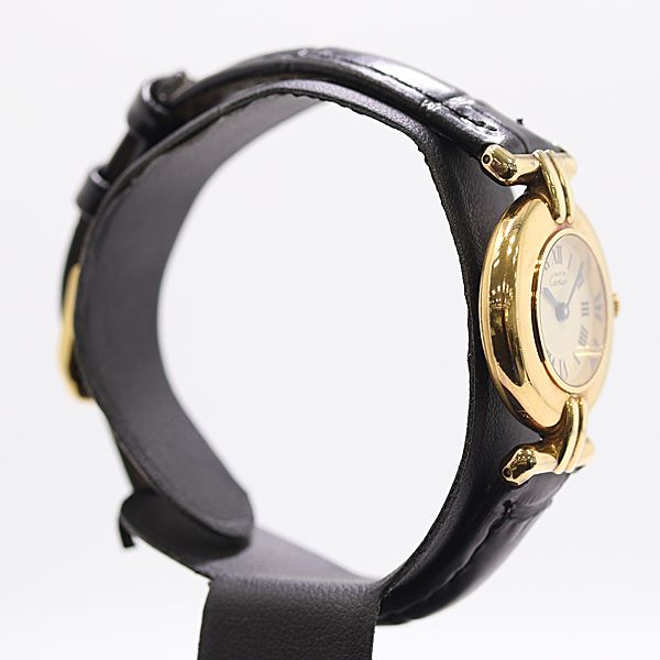 Cartier Must Colise Quartz Ivory Dial Watch — view 2