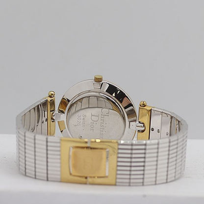 Dior Quartz Black Dial SS Watch — view 4