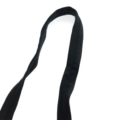 Prada Tessuto Black Silver Nylon Shoulder Bag — view 6