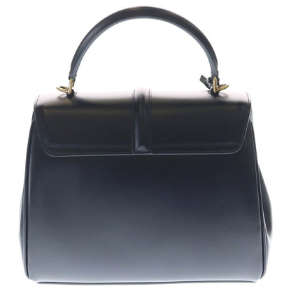 Celine Small 16 Saise Shoulder Bag Calfskin Leather Gold Black — view 2