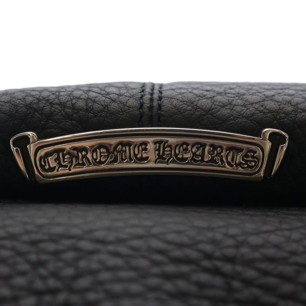 Chrome Hearts 1 Snat Pack Dagger Zip Gunslinger Belt Leather Waist Bag Black — view 7