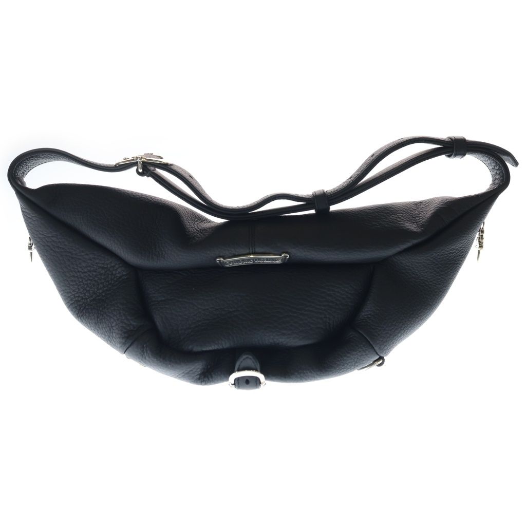 Chrome Hearts 1 Snat Pack Dagger Zip Gunslinger Belt Leather Waist Bag Black — view 2