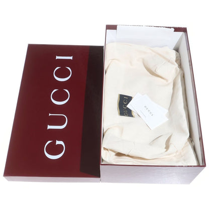 Gucci Horsebit Suede Leather Low-Cut Shoes Loafers Silver Black — view 6