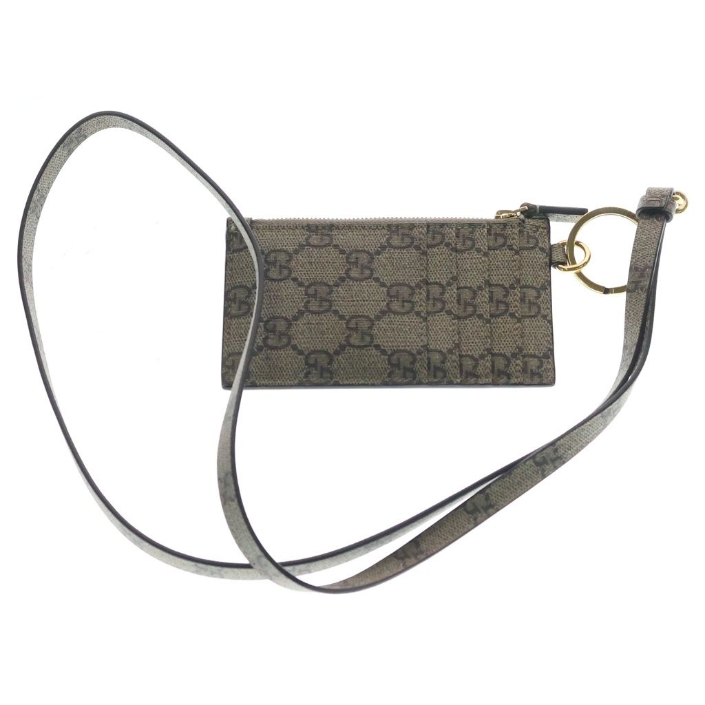 Gucci x Balenciaga the Hacker Strap with Card Case Shoulder Beige — view 2
