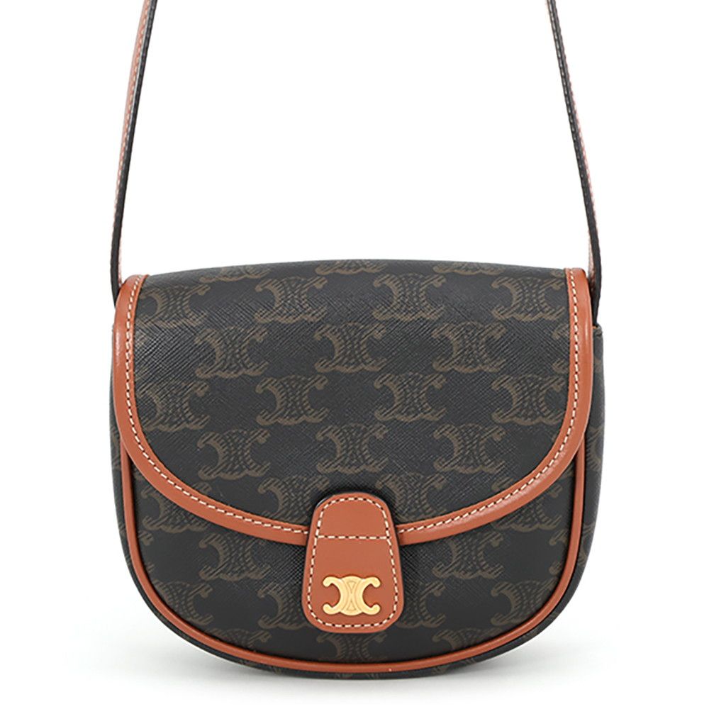 Celine Shoulder Bag Mini Besace Triomphe Pouch
