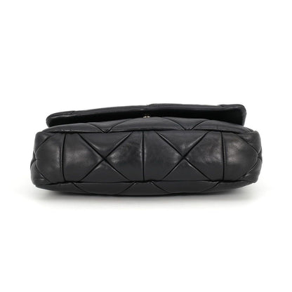 Prada Shoulder Bag System Patchwork Leather Black — view 3