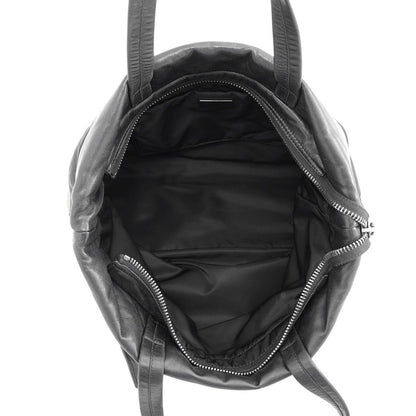 Prada Tote Bag Nylon Leather Black — view 5