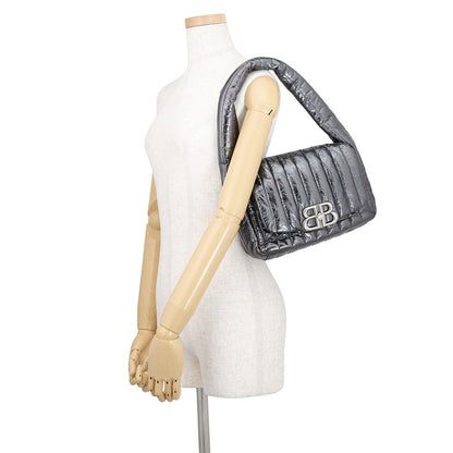 Balenciaga Shoulder Bag Monaco BB Logo Small Leather — view 4