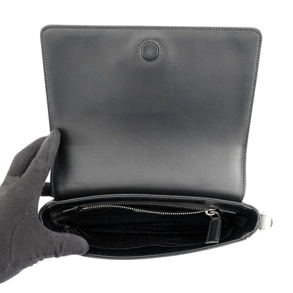 Prada Shoulder Bag Triangle Logo Saffiano Leather — view 5