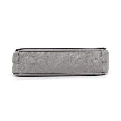 Prada Shoulder Bag Triangle Logo Saffiano Leather — view 3