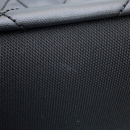 Chanel Tote Bag Paris Biarritz MM Quilted Coco Charm Black — view 8