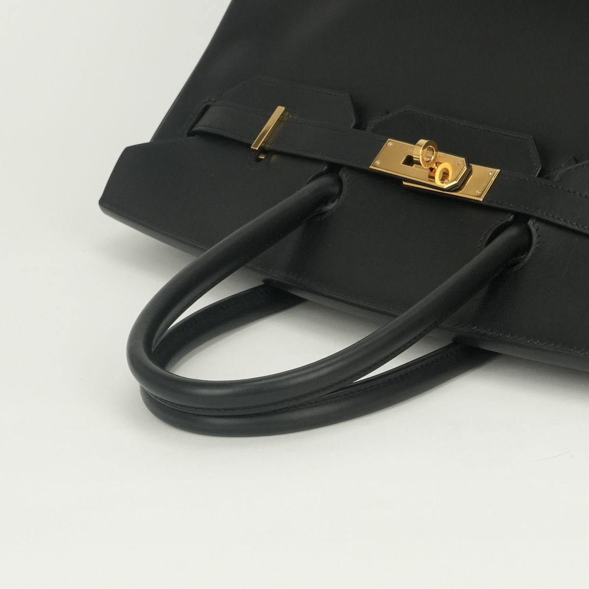 Hermes Birkin 35 Box Calf Noir Black — view 4