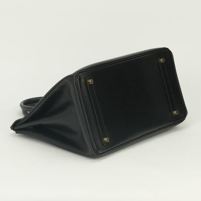 Hermes Birkin 35 Box Calf Noir Black — view 6