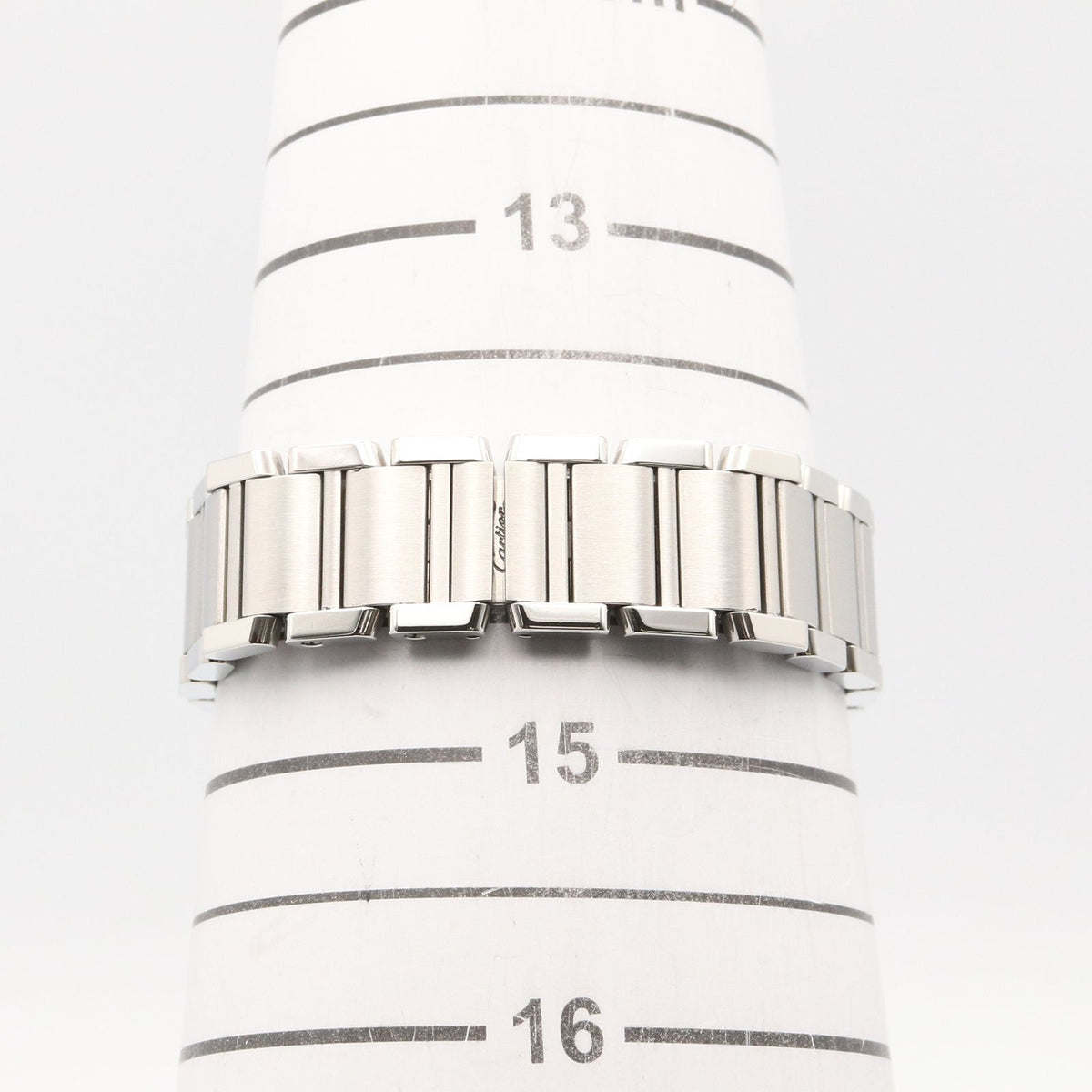 Cartier Watch Tank Francaise SM Silver Stainless Steel — view 7