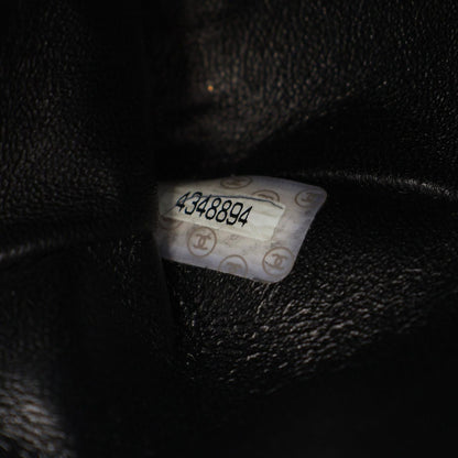 Chanel Shoulder Bag Quilted Diana Flap Black Lambskin Chain — view 5