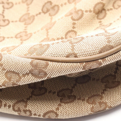 Gucci Shoulder Bag Sookie GG Canvas Beige Olive — view 5