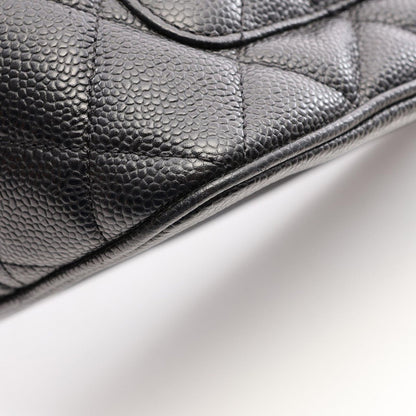 Chanel Tote Bag Reissue Black Caviar Leather — view 7