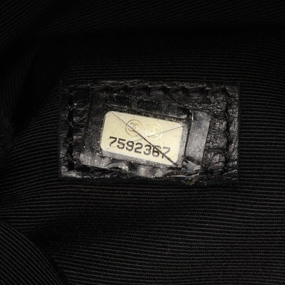 Chanel Tote Bag Reissue Black Caviar Leather — view 5