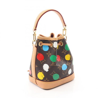 Louis Vuitton Handbag LV YK Nano Noe Yayoi Kusama 2-Way Canvas Leather LV — view 2