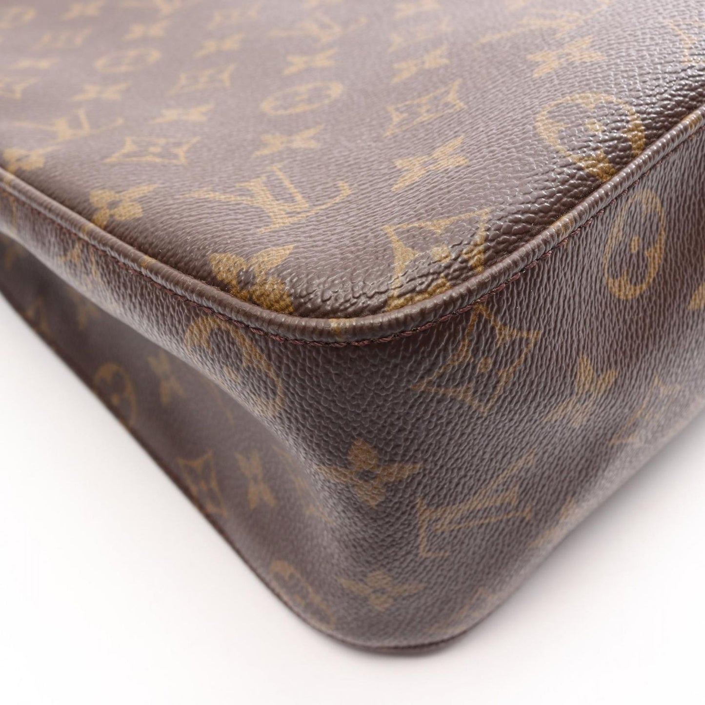 Louis Vuitton Shoulder Bag Looping GM Monogram Canvas Leather — view 6