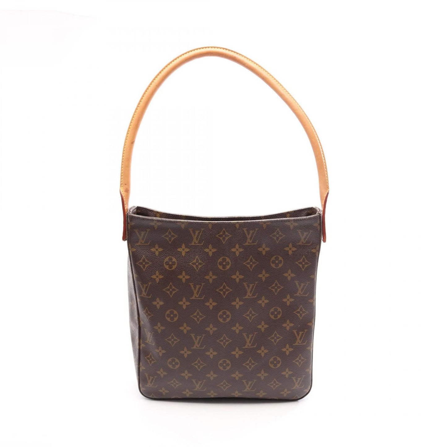 Louis Vuitton Shoulder Bag Looping GM Monogram Canvas Leather