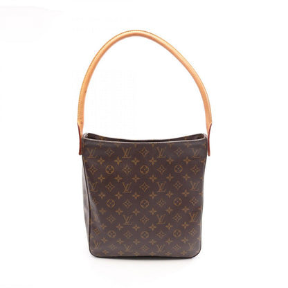 Louis Vuitton Shoulder Bag Looping GM Monogram Canvas Leather