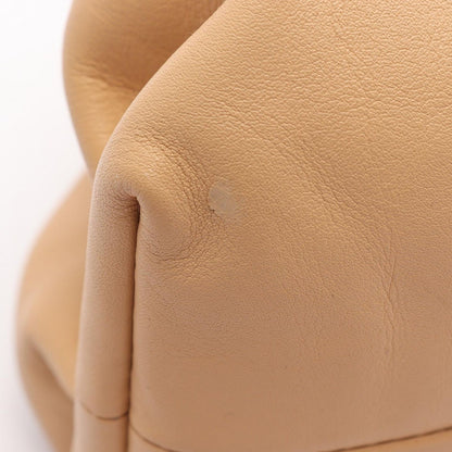 Bottega Veneta Clutch the Pouch Beige Leather — view 5