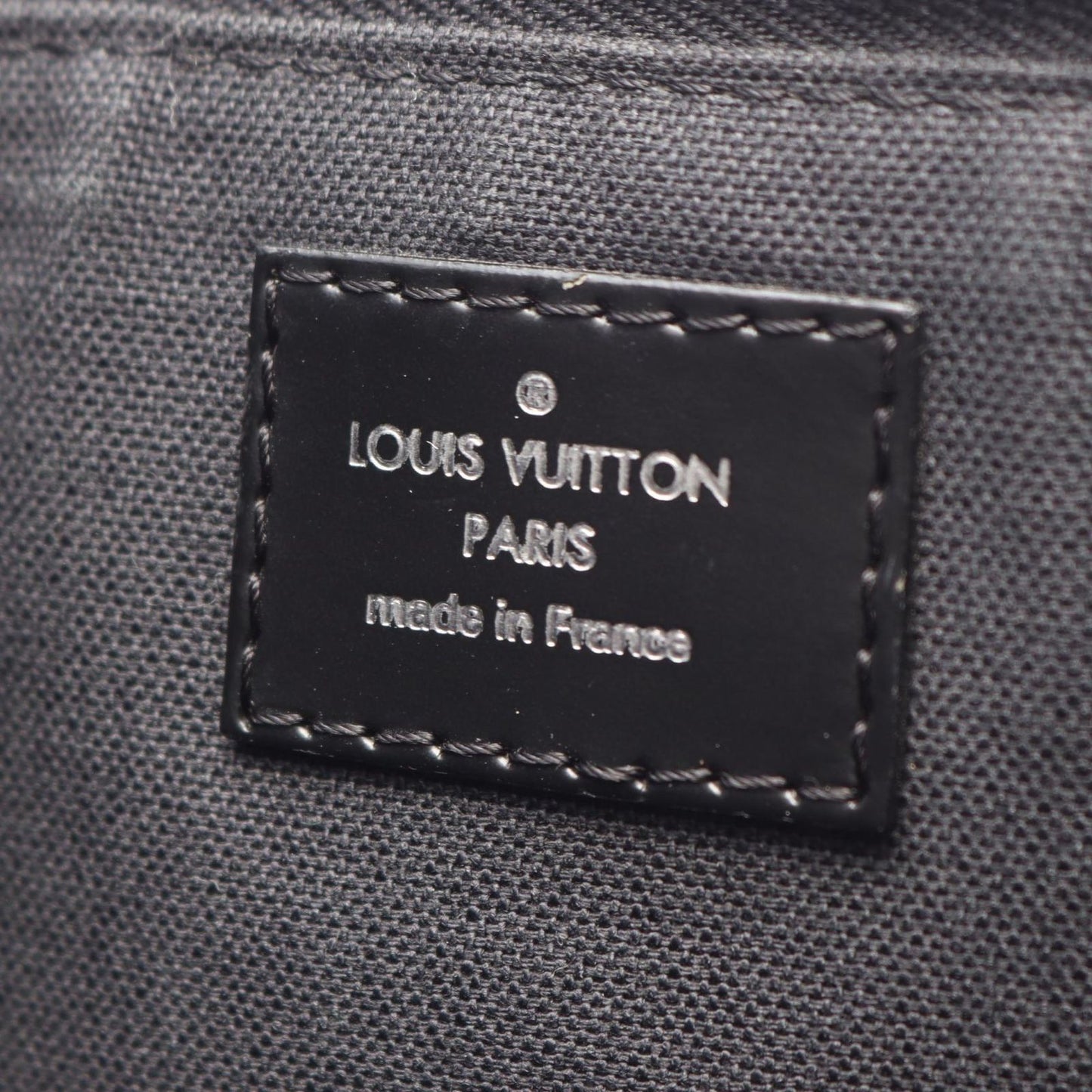 Louis Vuitton Shoulder Bag Mick PM Damier Graphite Canvas Leather — view 4