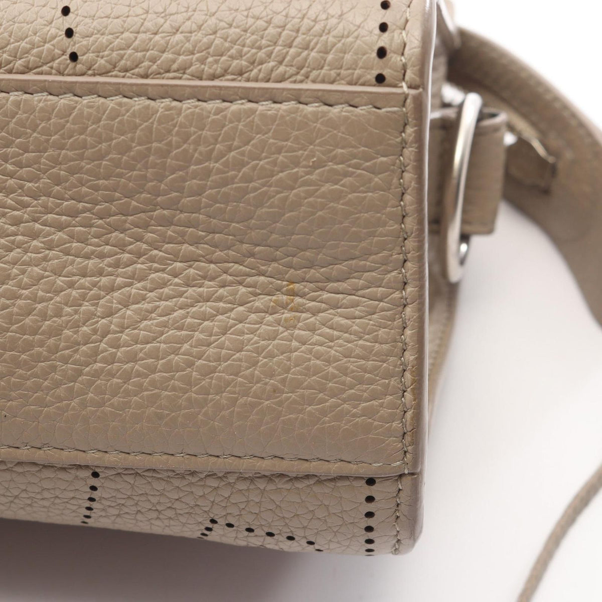 Balenciaga Black Out City XS 2-Way Gray Leather Handbag — view 5