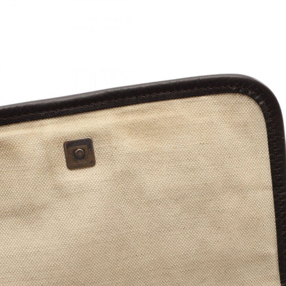 Gucci Shoulder Bag GG Supreme Beige Brown Canvas Leather — view 8