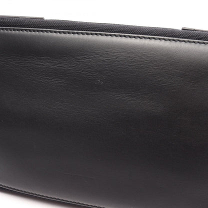 Balenciaga Tote Bag Navy Cabas S Black Leather — view 7