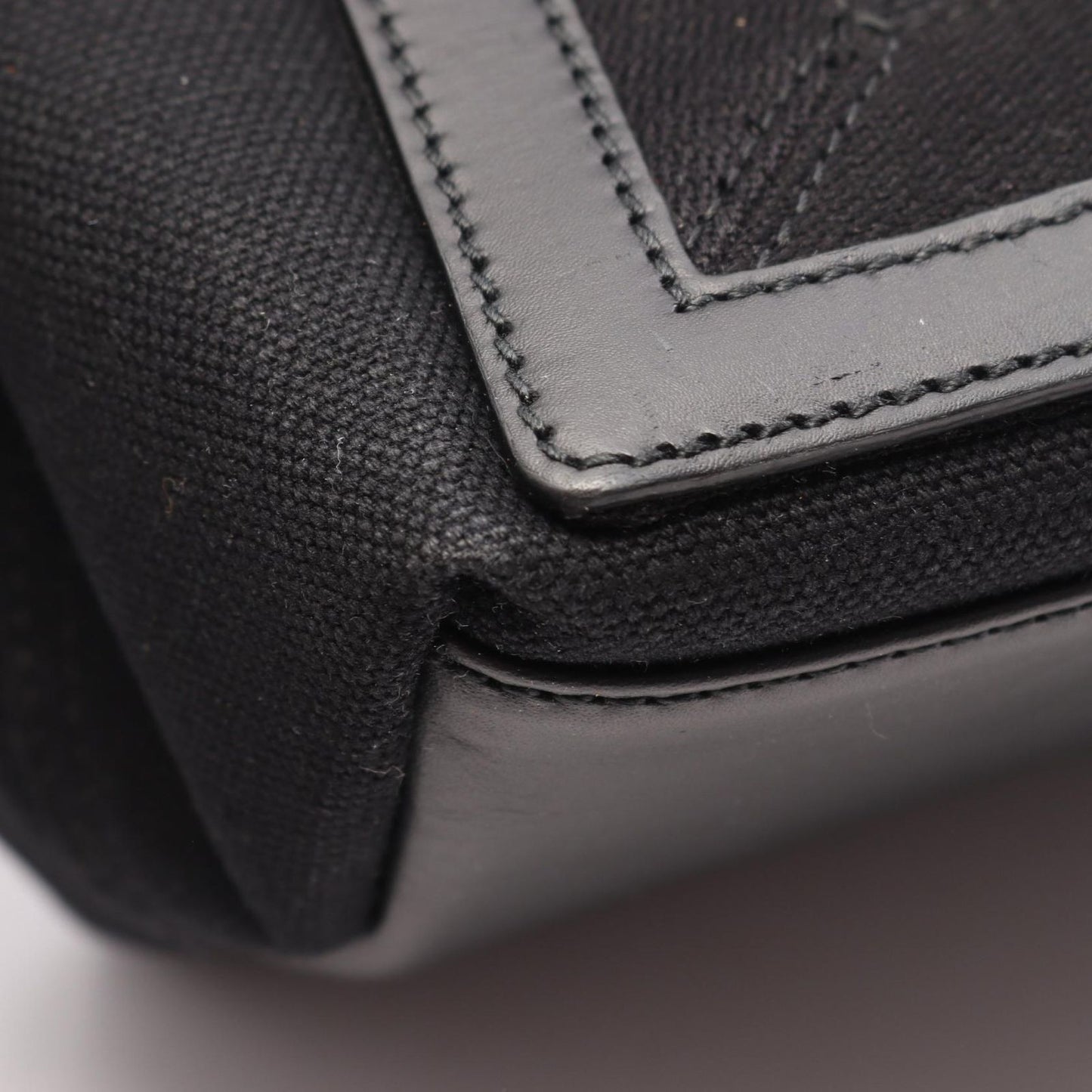 Balenciaga Tote Bag Navy Cabas S Black Leather — view 5