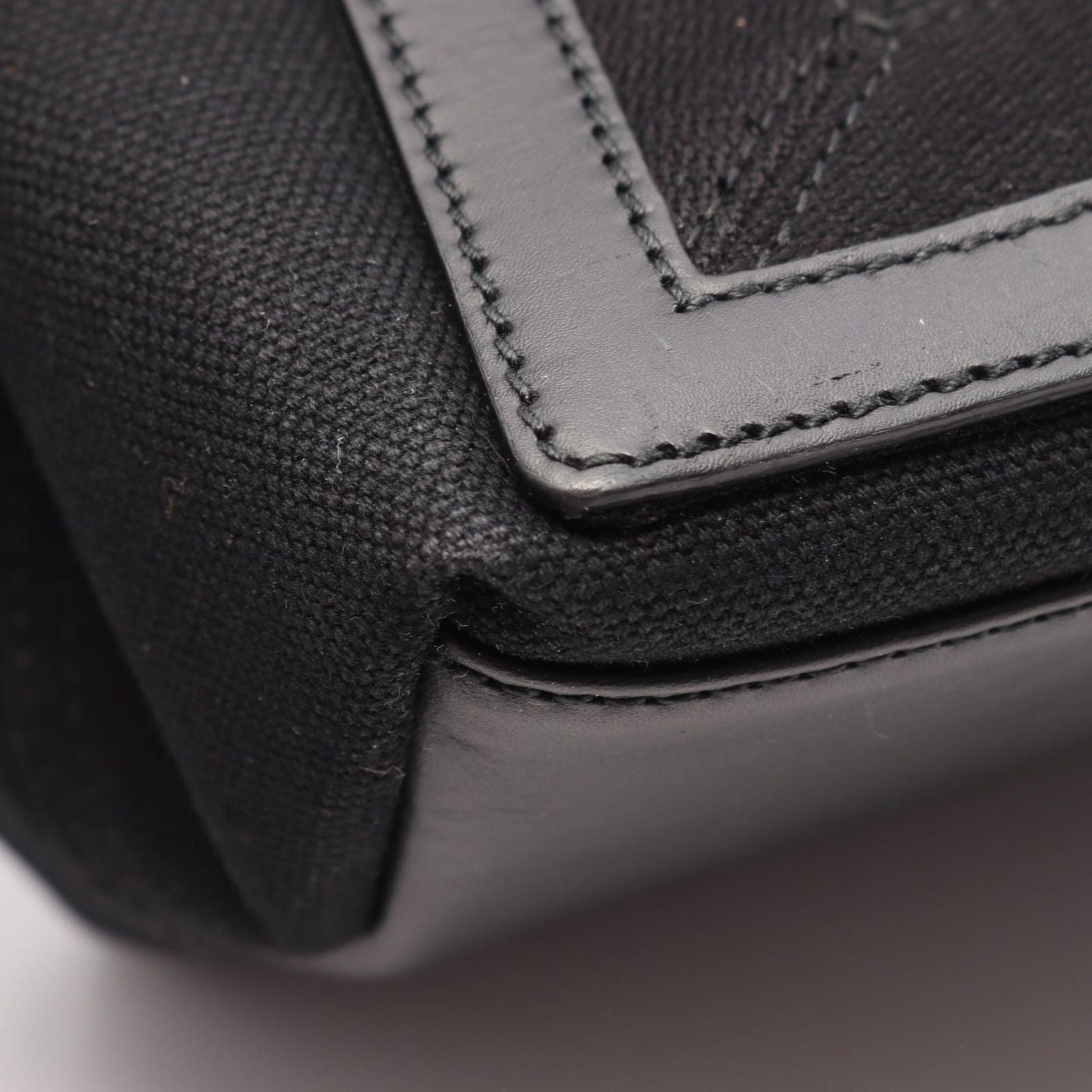 Balenciaga Tote Bag Navy Cabas S Black Leather — view 5