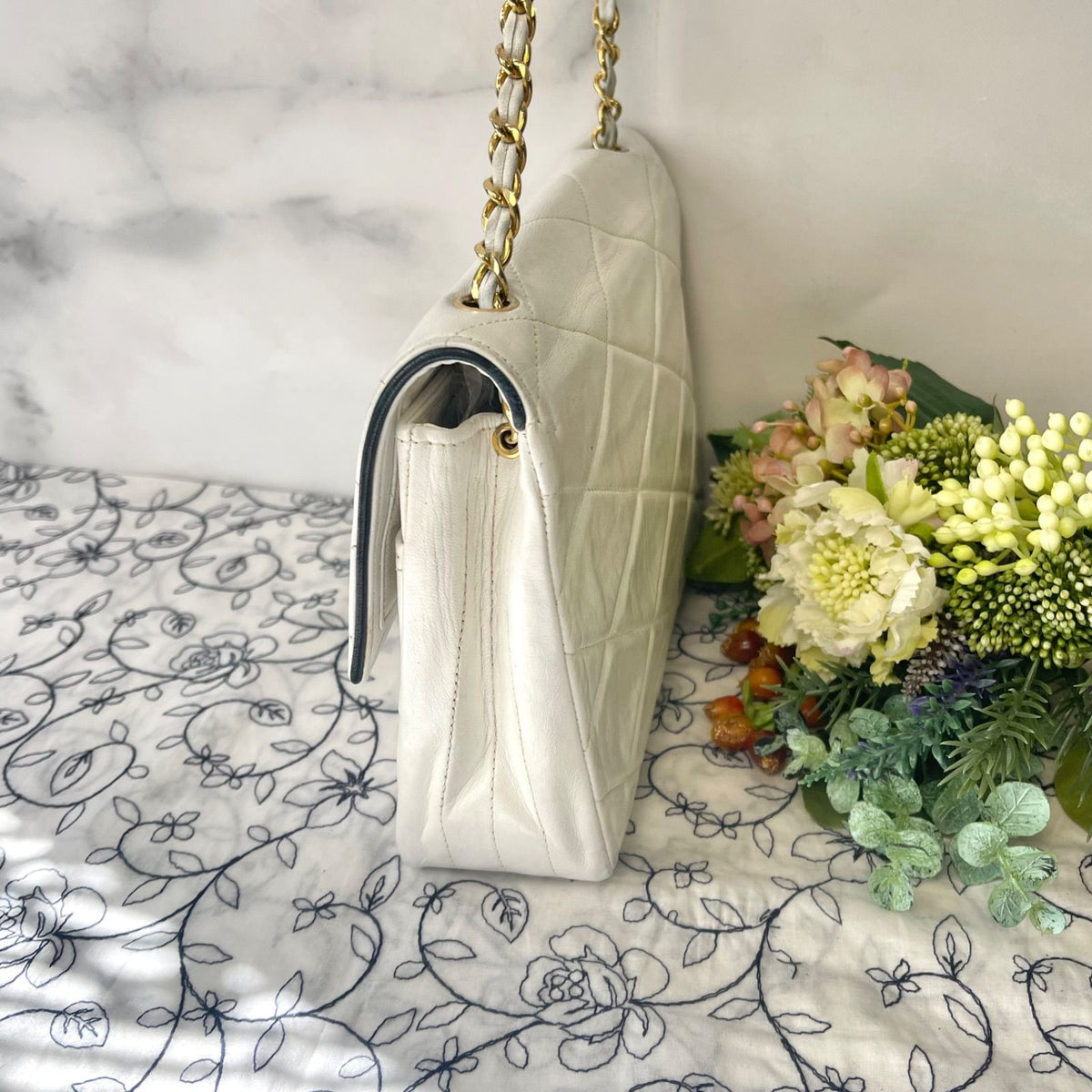 Chanel Vintage Turnlock Chain Shoulder Bag — view 6