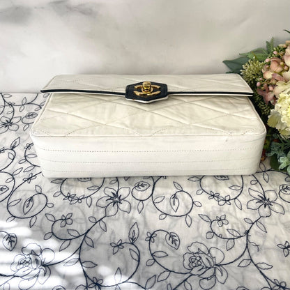 Chanel Vintage Turnlock Chain Shoulder Bag — view 7