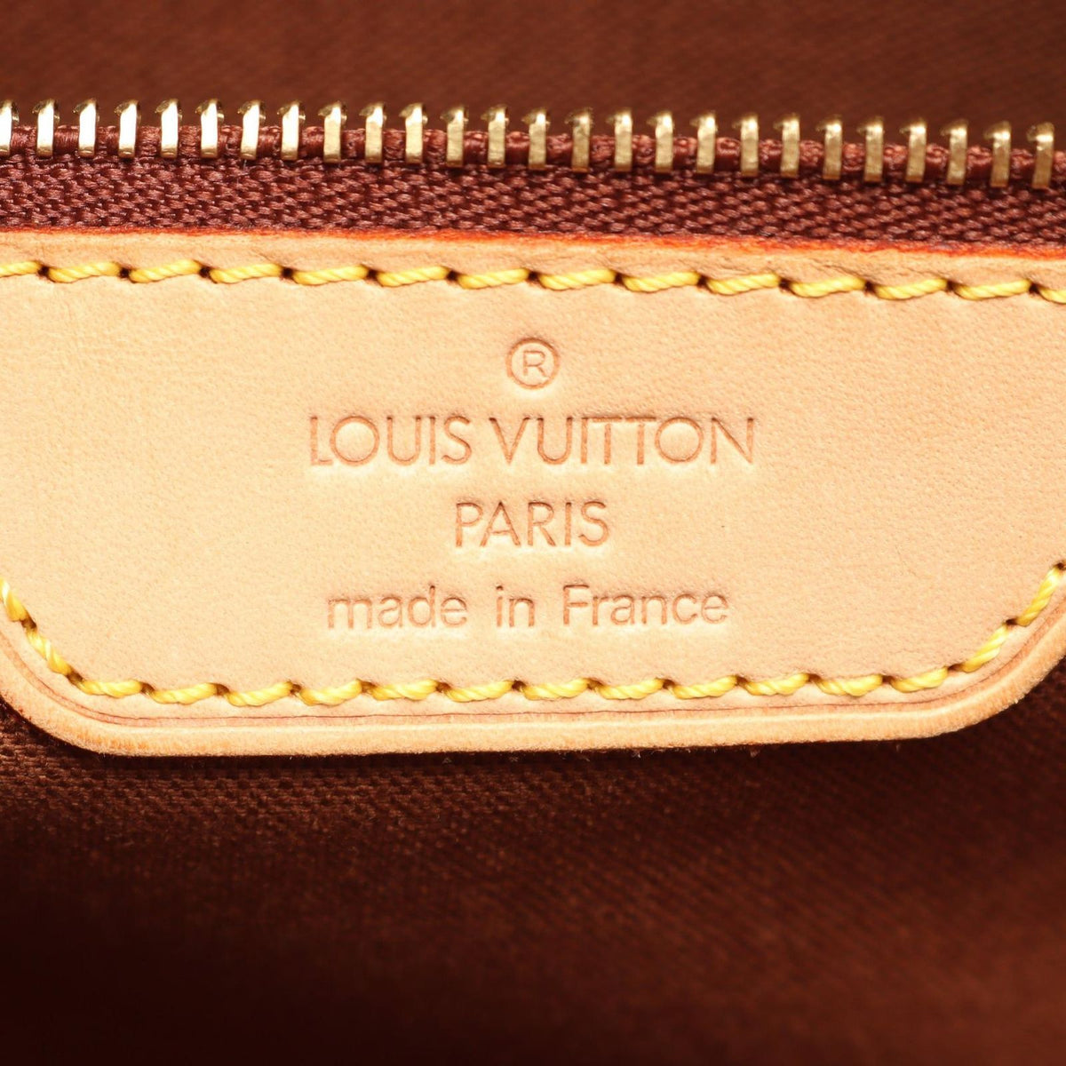 Louis Vuitton Tote Bag Cabas Mezzo Monogram Canvas Leather — view 4