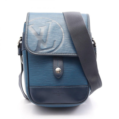 Louis Vuitton Shoulder Bag Messenger Downtown BB Epi Blue Azur Leather