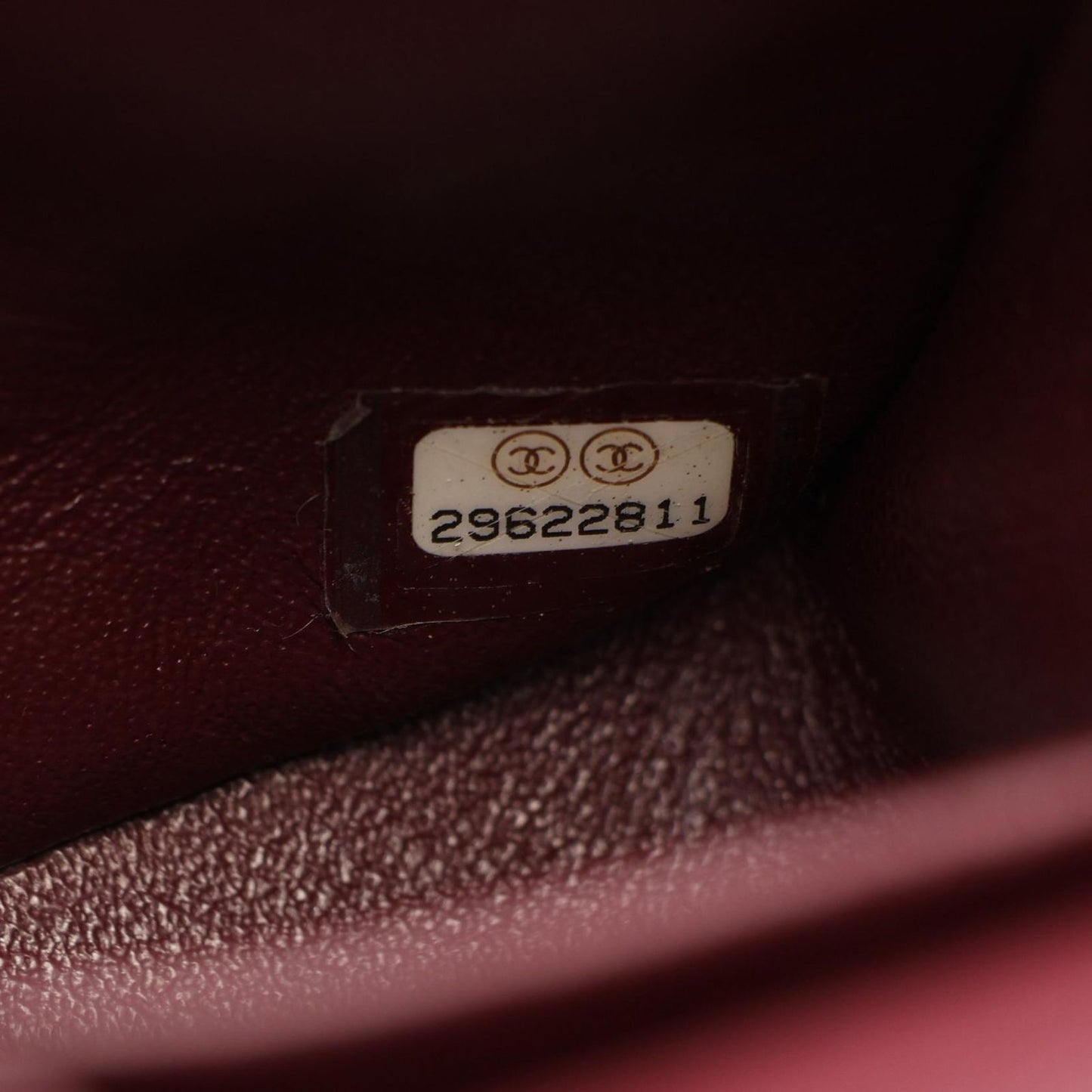 Chanel Shoulder Bag Quilted Double Flap Black Caviar Leather Chain — view 5