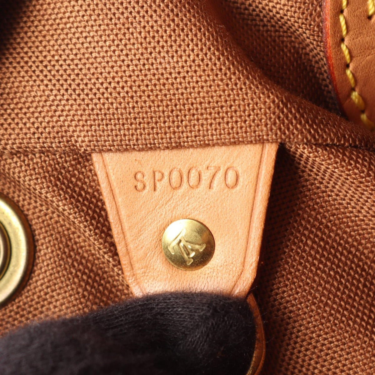 Louis Vuitton Backpack Montsouris MM Monogram Canvas Leather — view 5