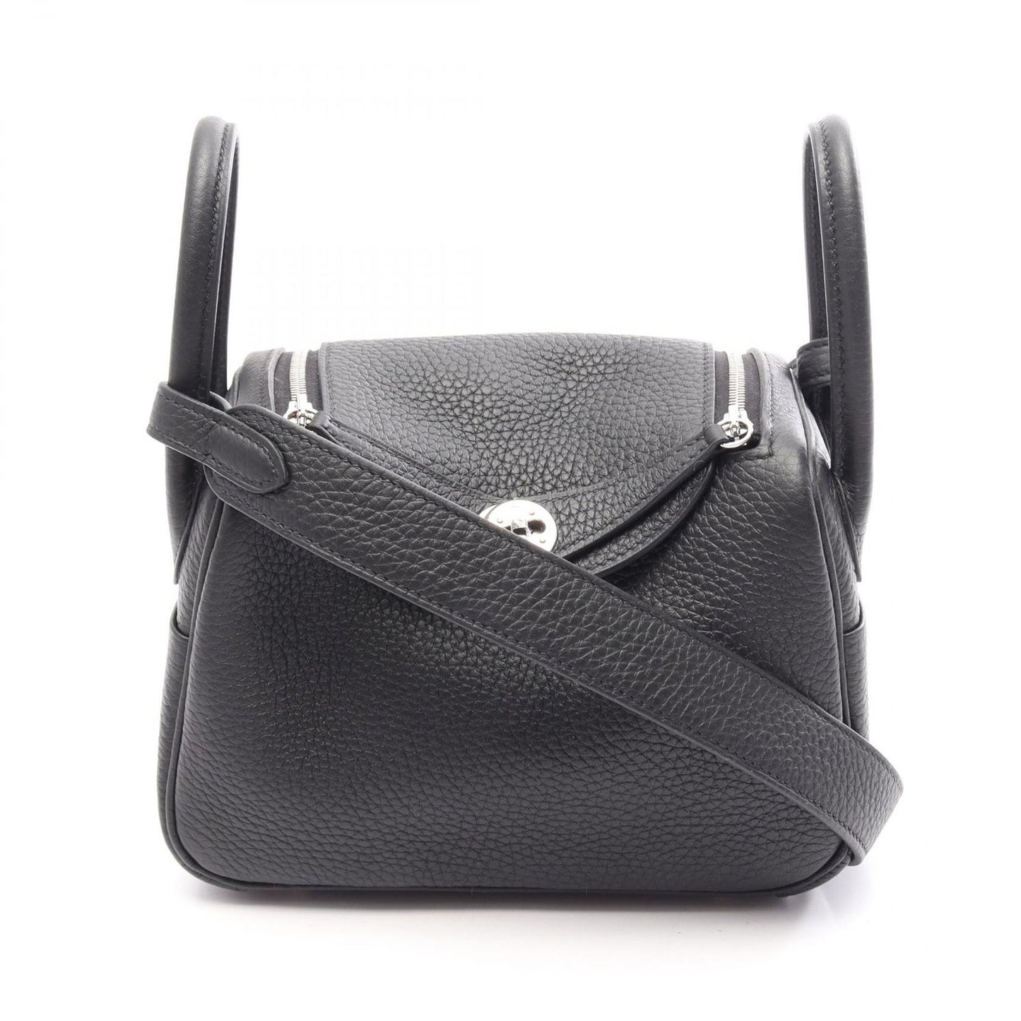 Hermes Shoulder Bag Lindy Mini Black