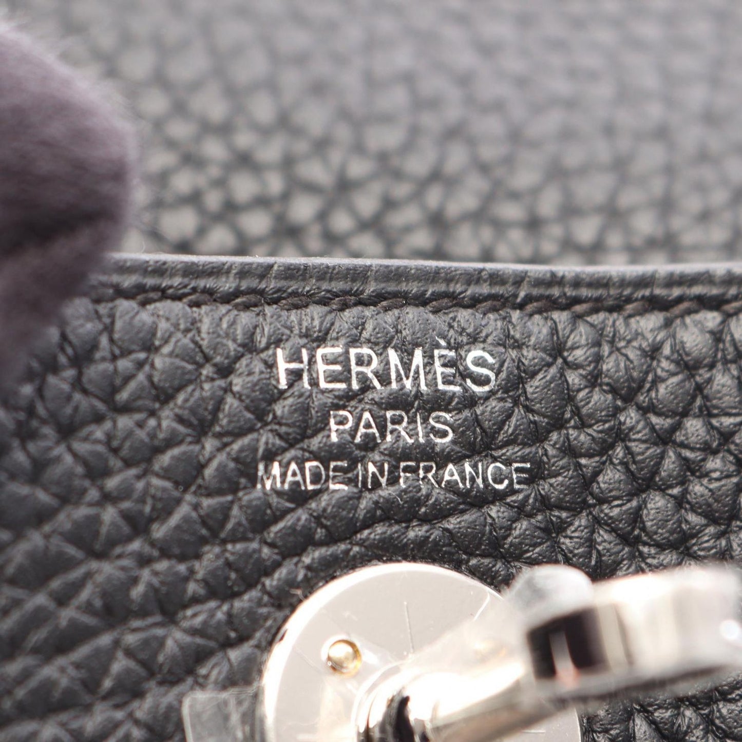 Hermes Shoulder Bag Lindy Mini Black — view 4
