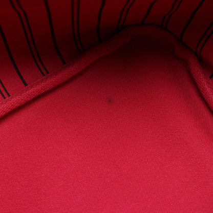Louis Vuitton Tote Bag Neverfull MM Pivoine Canvas Leather — view 5