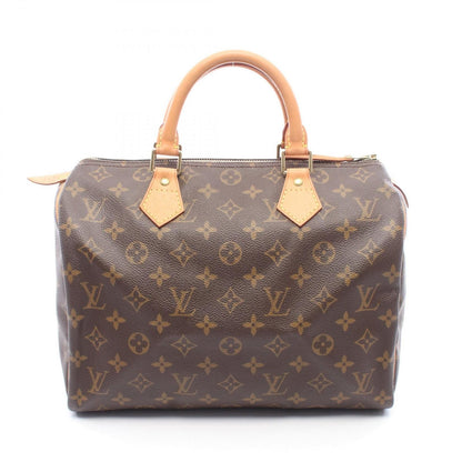 Louis Vuitton Speedy 30 Canvas Leather Handbag
