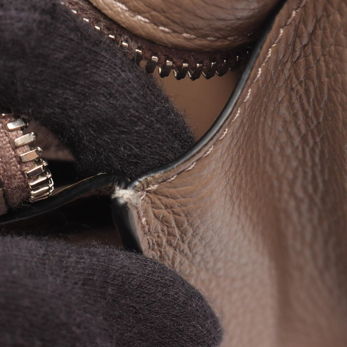 Balenciaga Neo Class City Mini 2-Way Gray Leather Neo Classic Handbag — view 5