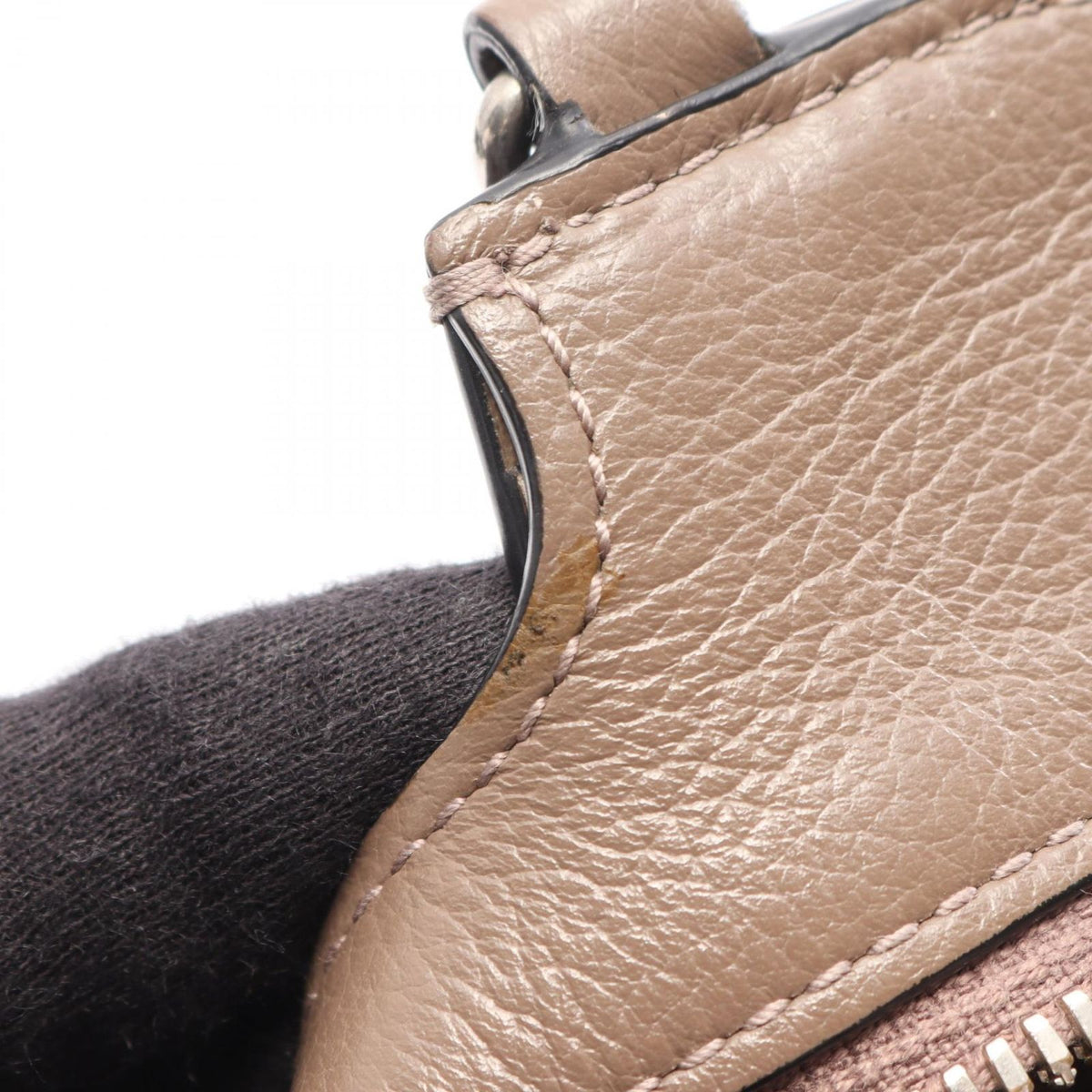 Balenciaga Neo Class City Mini 2-Way Gray Leather Neo Classic Handbag — view 6