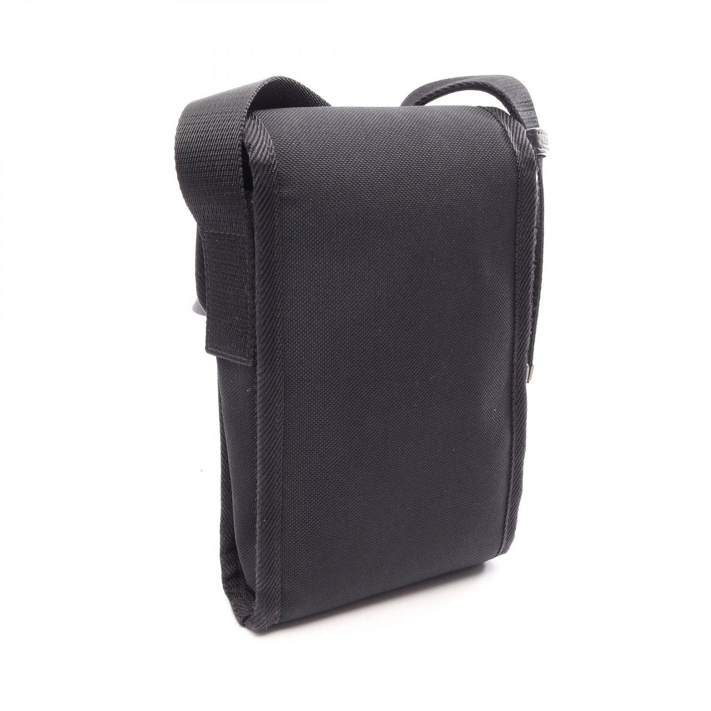 Celine Shoulder Bag Trekking Mobile Pouch Black White Canvas — view 2