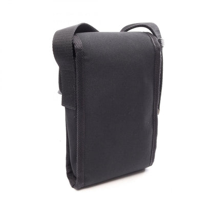 Celine Shoulder Bag Trekking Mobile Pouch Black White Canvas — view 2